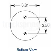 Firestone Air Spring - 1/4" NPT